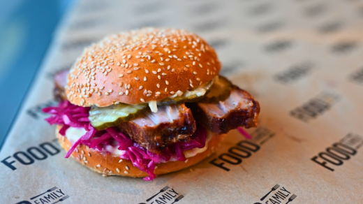 Lundbergs Spisehus - Flæskestegssandwich